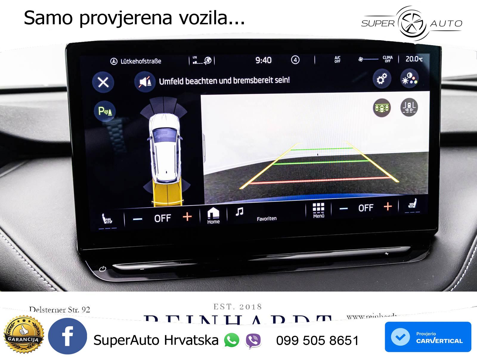 Škoda Enyaq iV 80x 82 kWh (265 KS) AWD SportLine LED+GR SJED+ACC