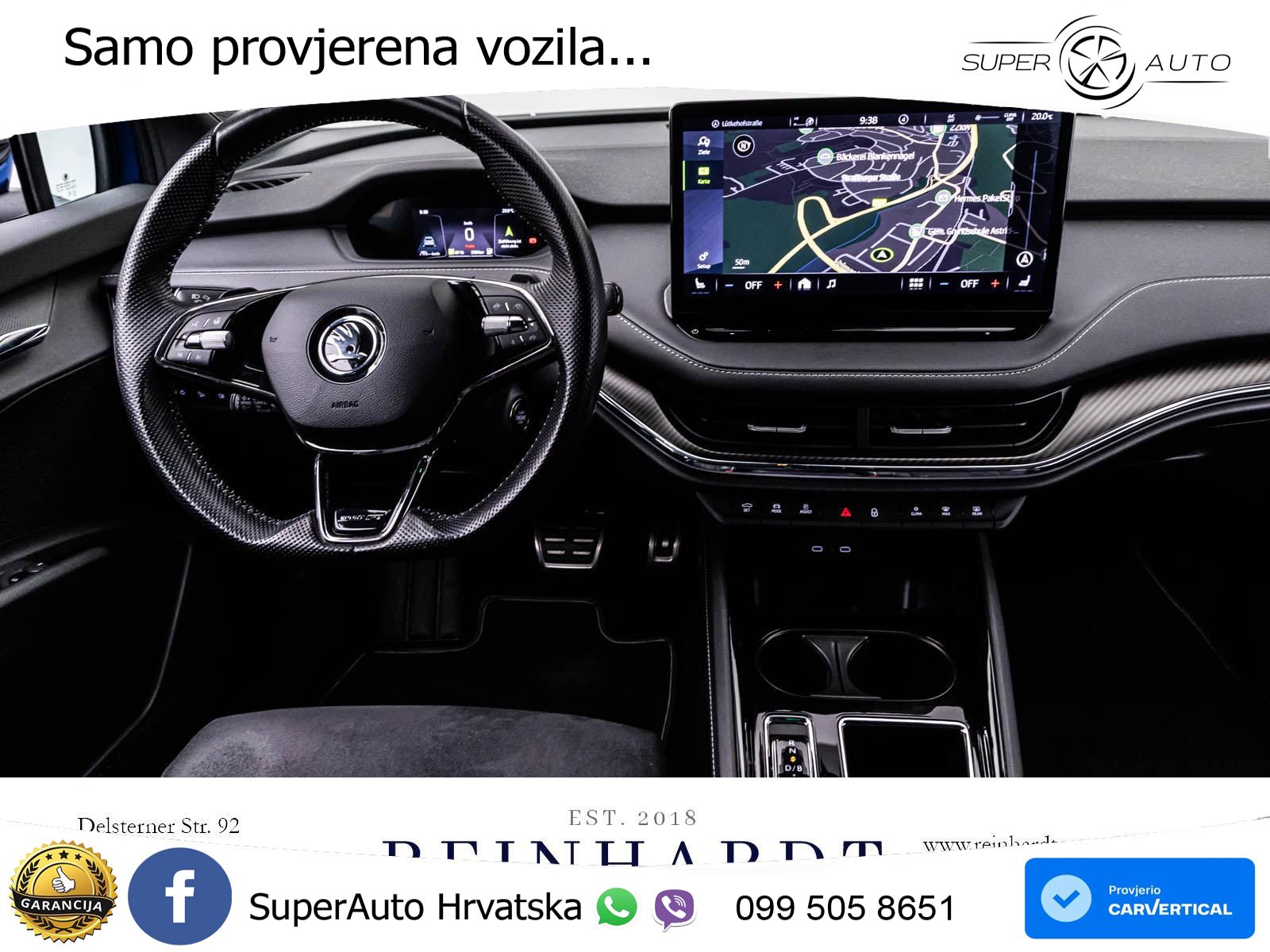 Škoda Enyaq iV 80x 82 kWh (265 KS) AWD SportLine LED+GR SJED+ACC