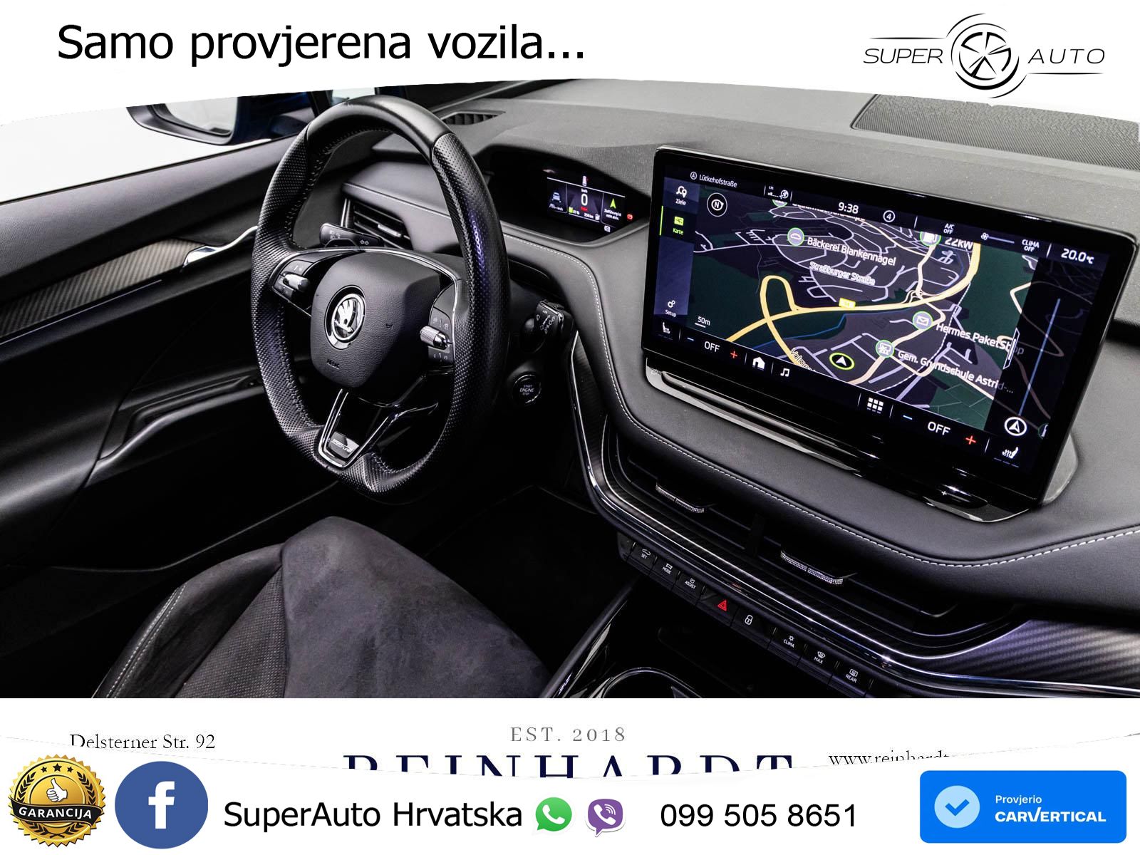 Škoda Enyaq iV 80x 82 kWh (265 KS) AWD SportLine LED+GR SJED+ACC