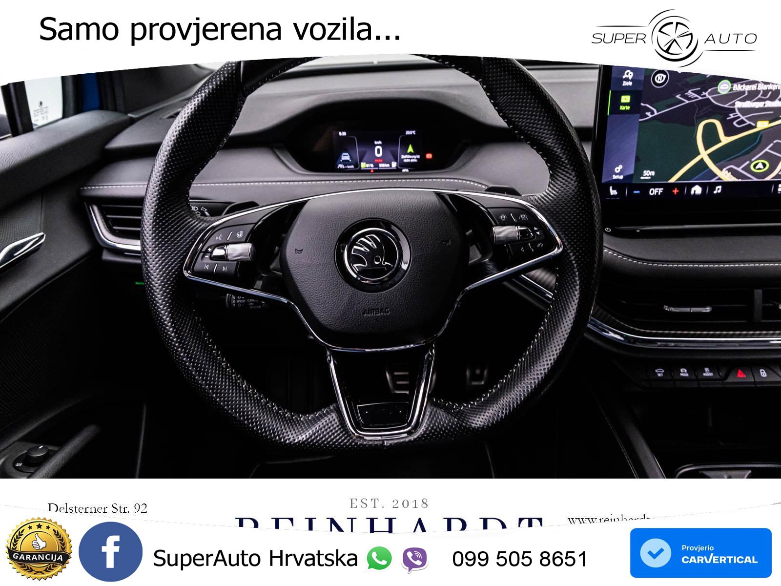 Škoda Enyaq iV 80x 82 kWh (265 KS) AWD SportLine LED+GR SJED+ACC