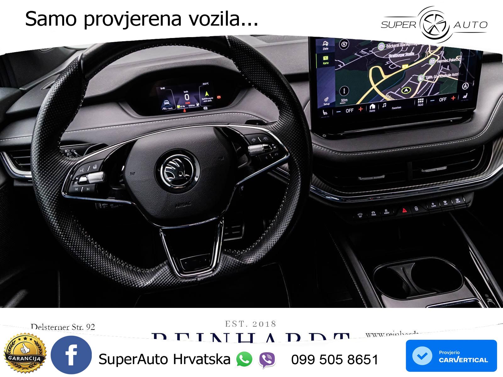 Škoda Enyaq iV 80x 82 kWh (265 KS) AWD SportLine LED+GR SJED+ACC