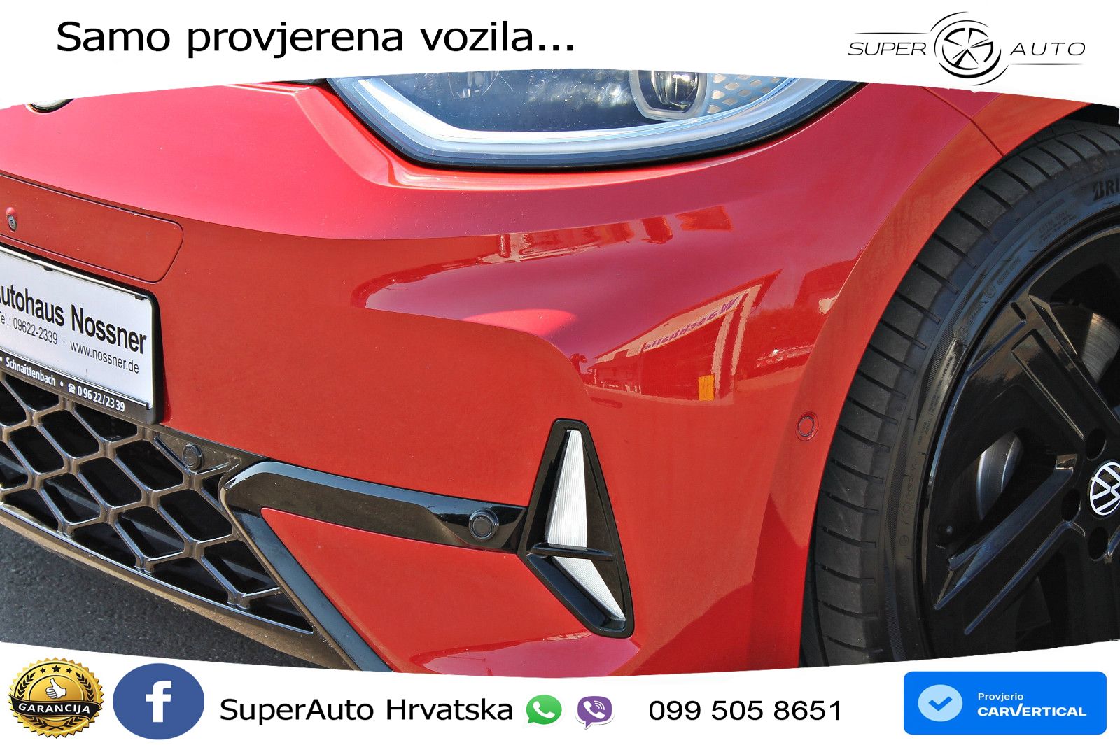 Volkswagen ID.3 GTX 84 kWh (286 KS) LED+GR SJED+ACC
