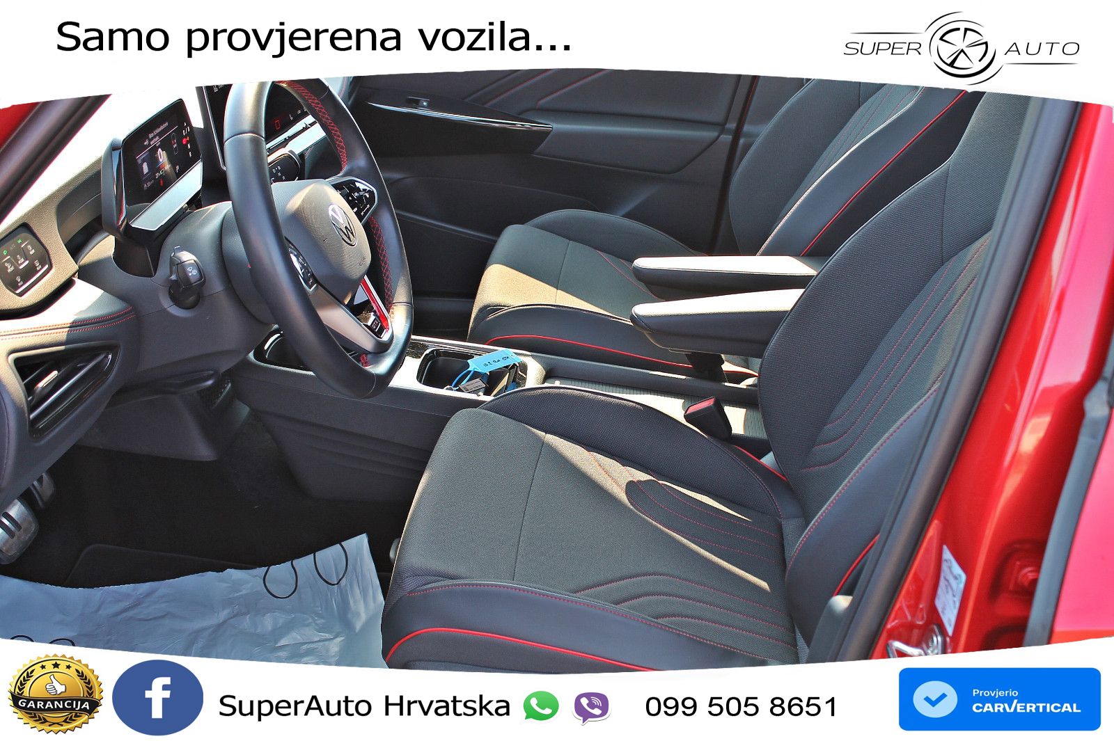 Volkswagen ID.3 GTX 84 kWh (286 KS) LED+GR SJED+ACC