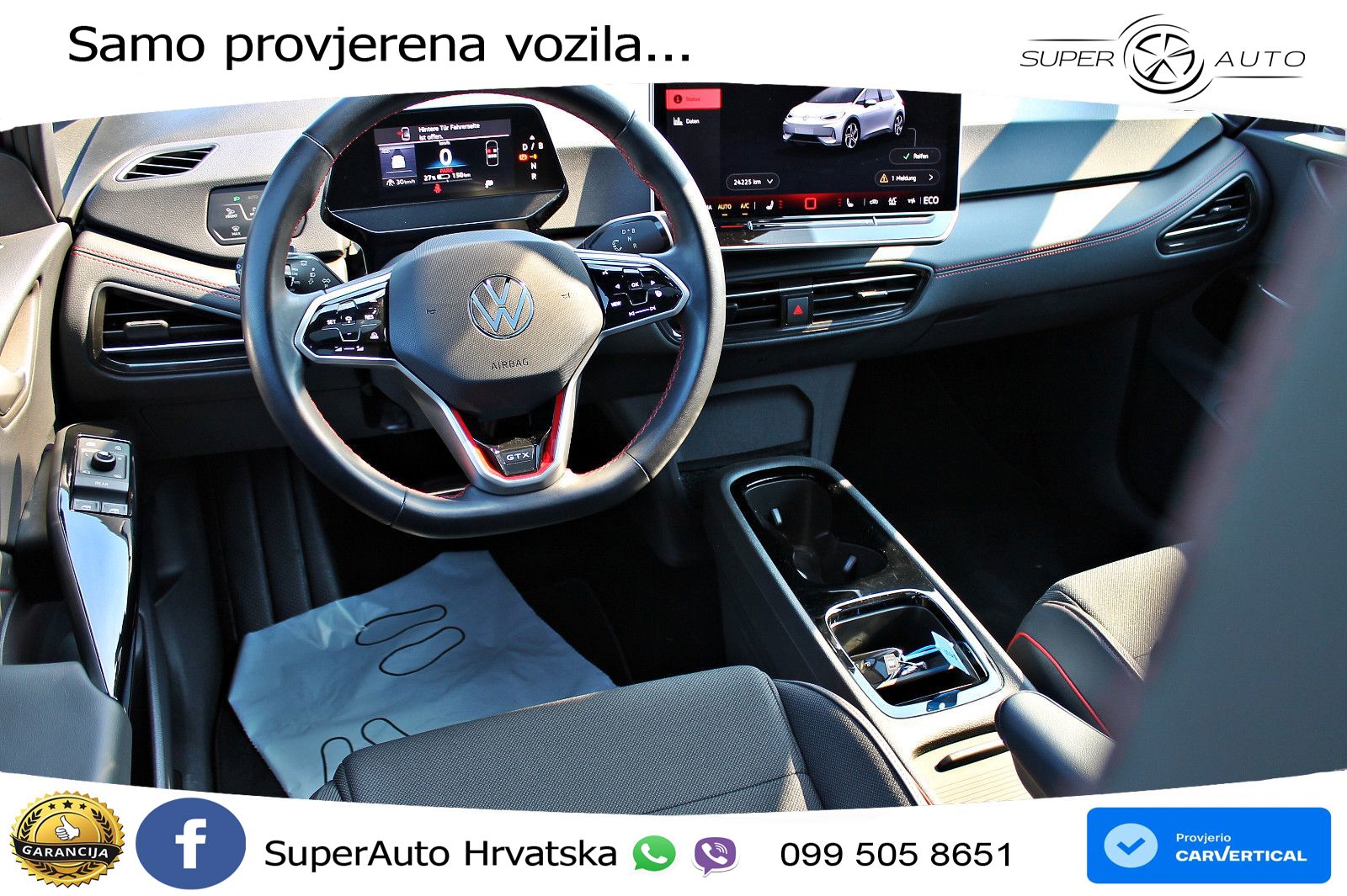 Volkswagen ID.3 GTX 84 kWh (286 KS) LED+GR SJED+ACC