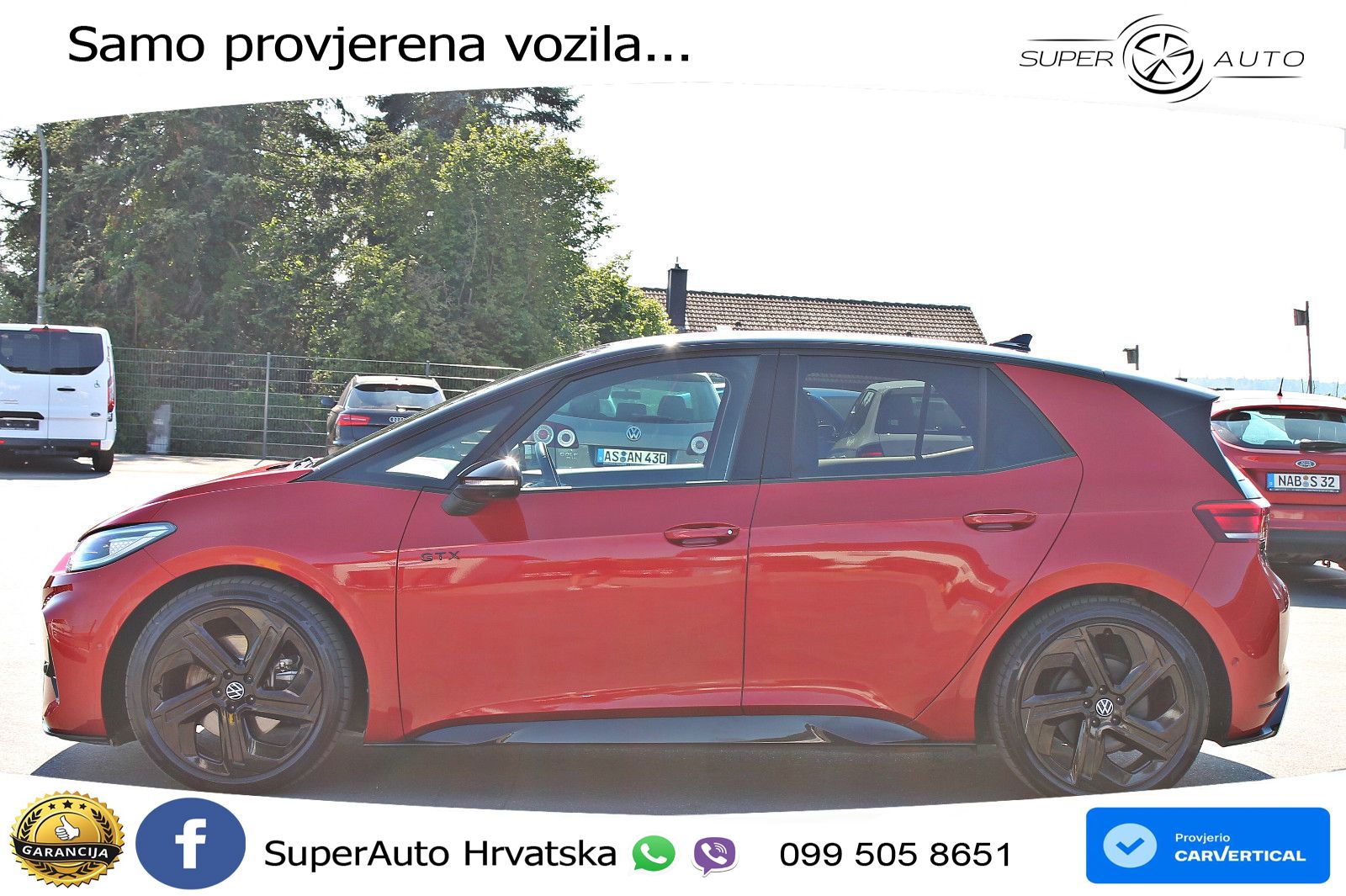Volkswagen ID.3 GTX 84 kWh (286 KS) LED+GR SJED+ACC