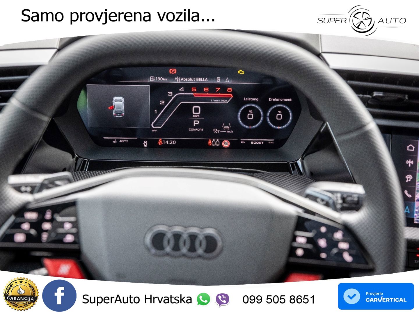 Audi RS3 Sedan 2.5 TFSI (400 KS) quattro S tronic LED+GR SJED+ACC