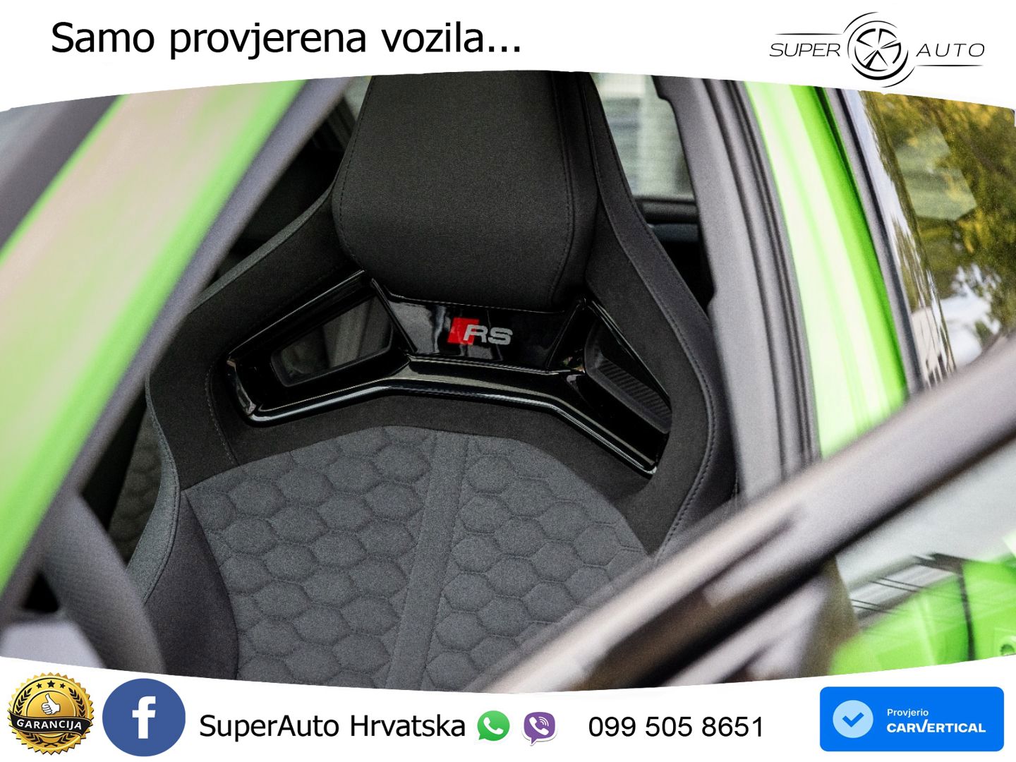 Audi RS3 Sedan 2.5 TFSI (400 KS) quattro S tronic LED+GR SJED+ACC