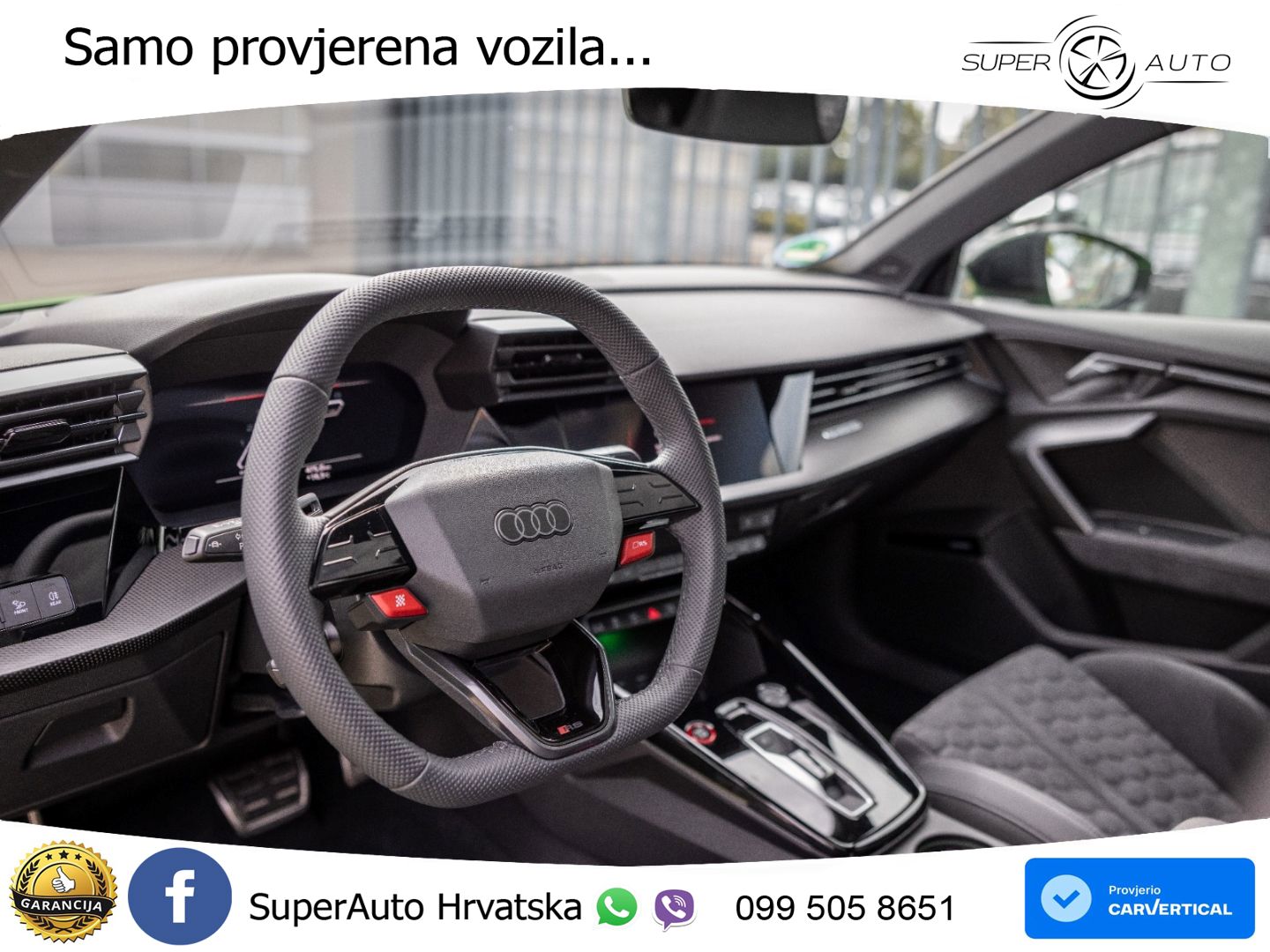 Audi RS3 Sedan 2.5 TFSI (400 KS) quattro S tronic LED+GR SJED+ACC