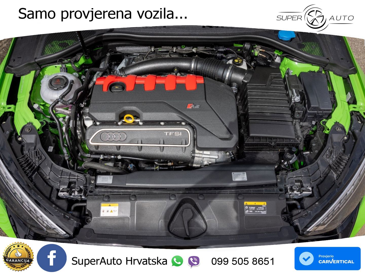 Audi RS3 Sedan 2.5 TFSI (400 KS) quattro S tronic LED+GR SJED+ACC