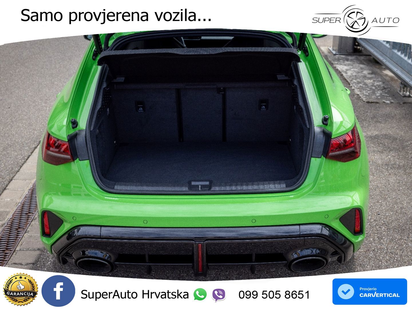 Audi RS3 Sedan 2.5 TFSI (400 KS) quattro S tronic LED+GR SJED+ACC