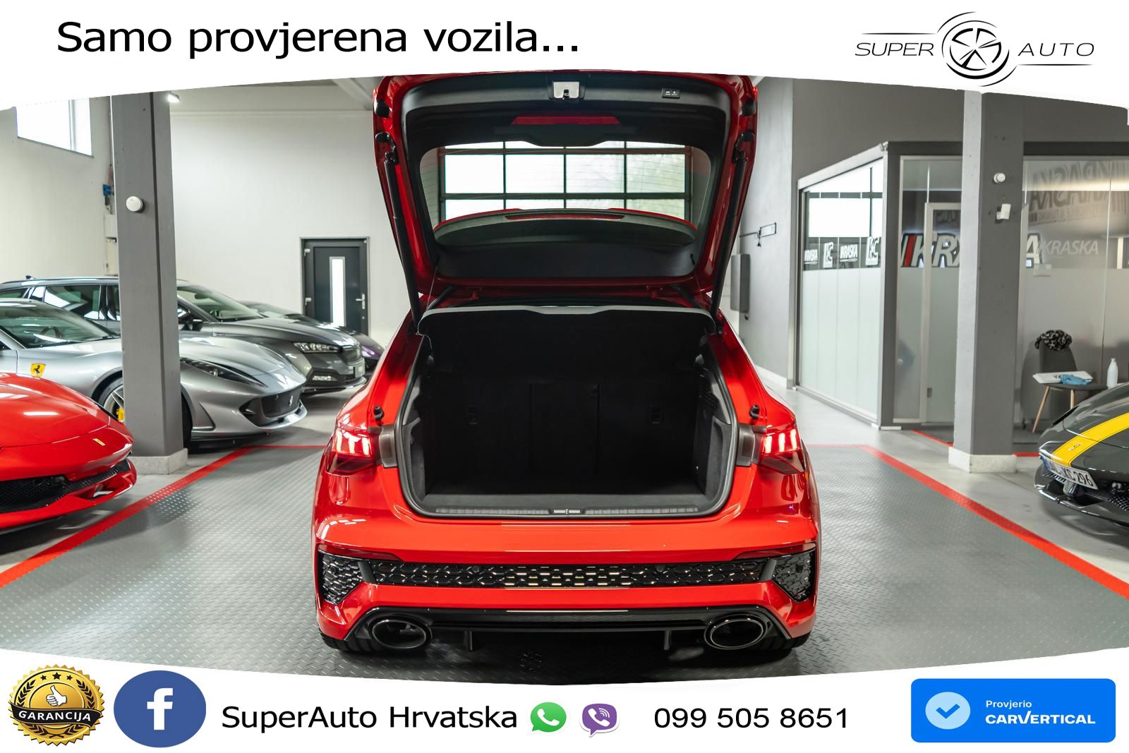 Audi RS3 Sportback 2.5 TFSI (400 KS) quattro S tronic LED+GR SJED+ACC