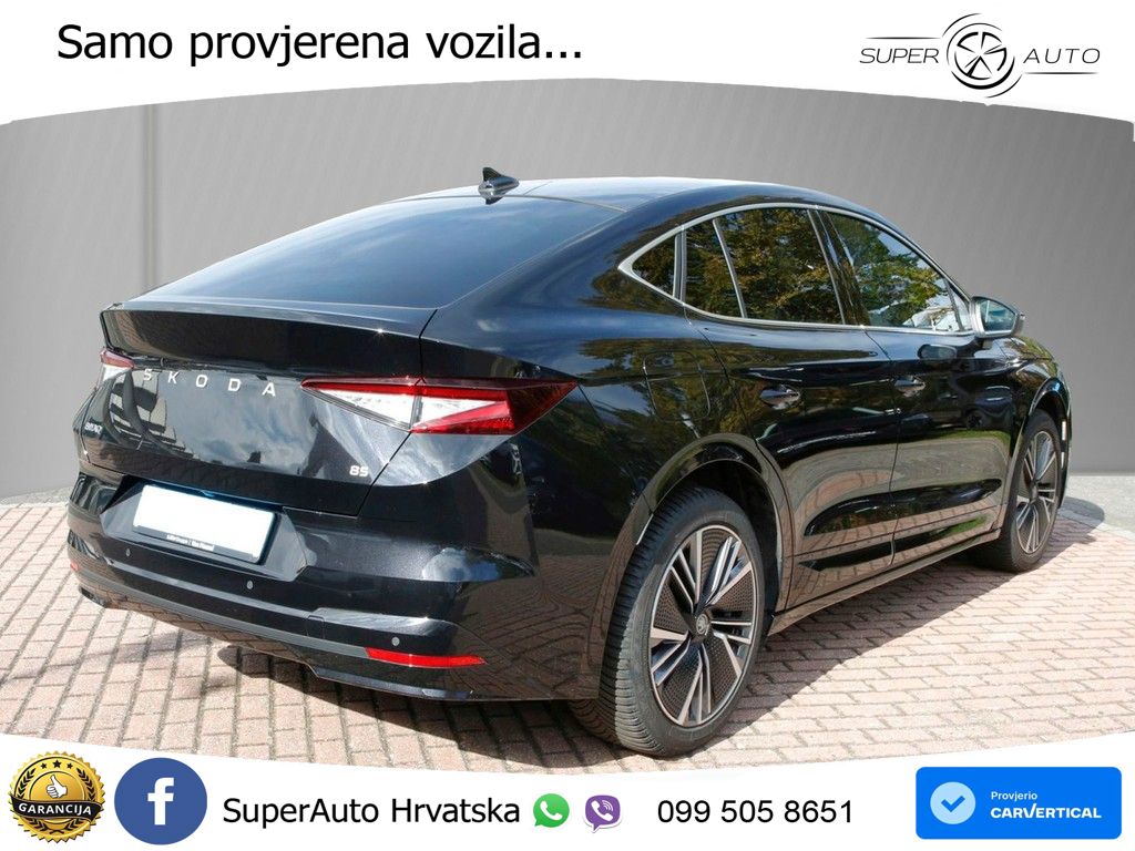 Škoda Enyaq Coupe iV 85 82 kWh (286 KS) Loft LED+GR SJED+ACC