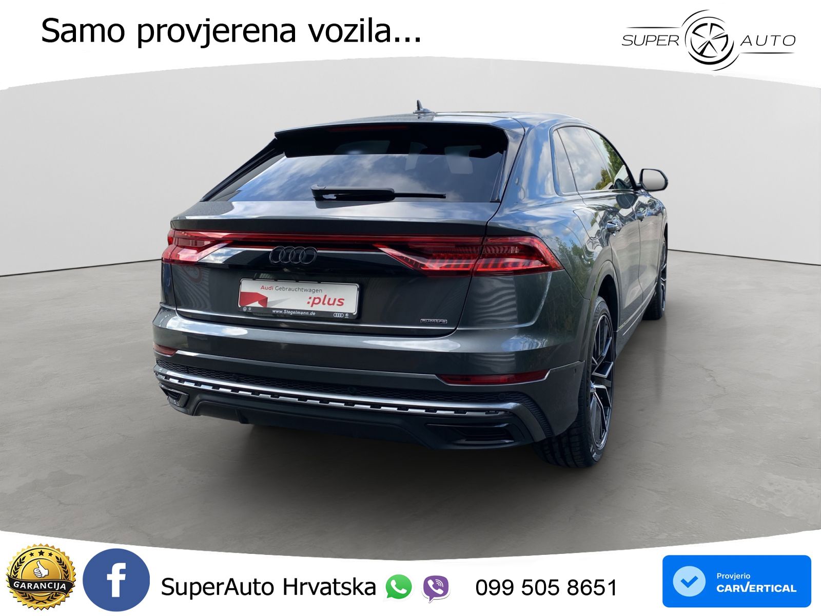 Audi Q8 50 TDI V6 (286 KS) quattro Tiptronic