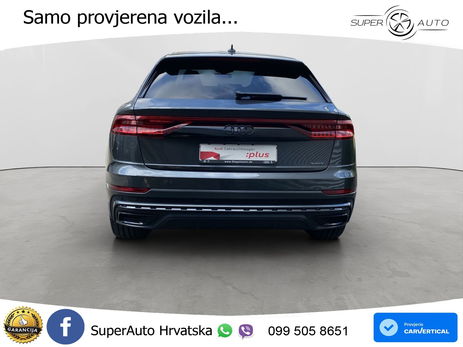 Audi Q8 50 TDI V6 (286 KS) quattro Tiptronic