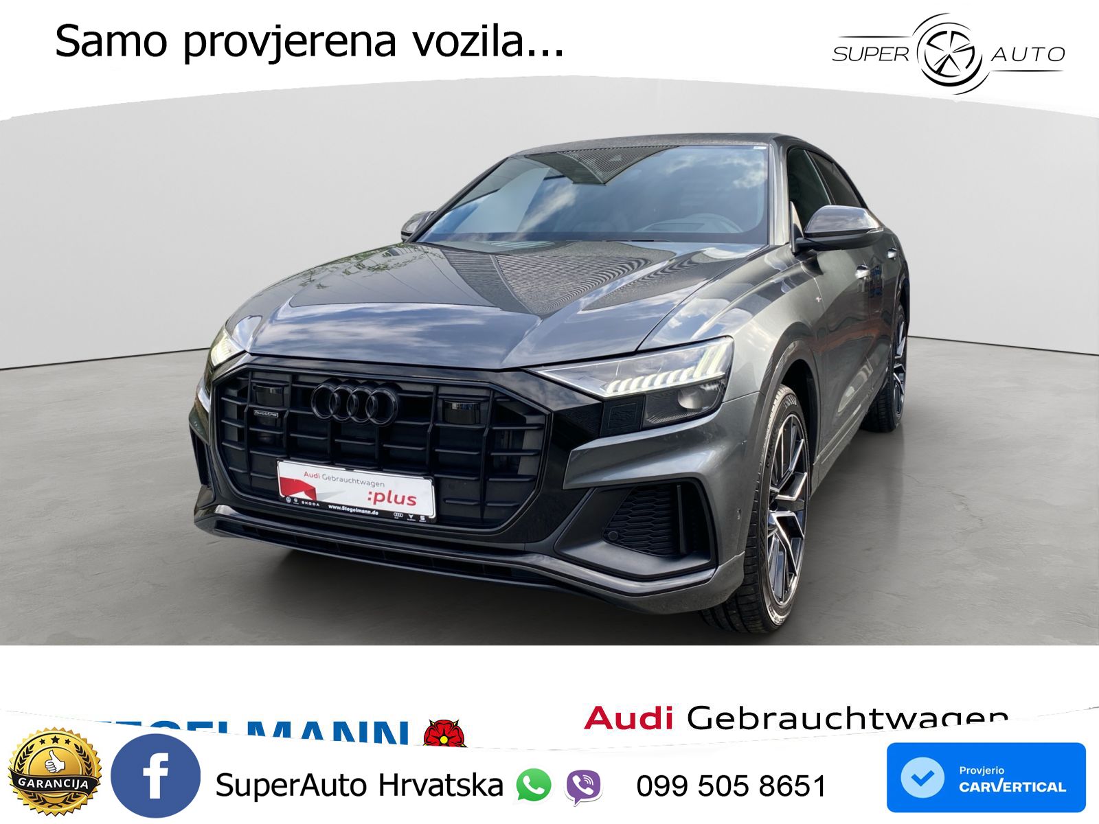 Audi Q8 50 TDI V6 (286 KS) quattro Tiptronic
