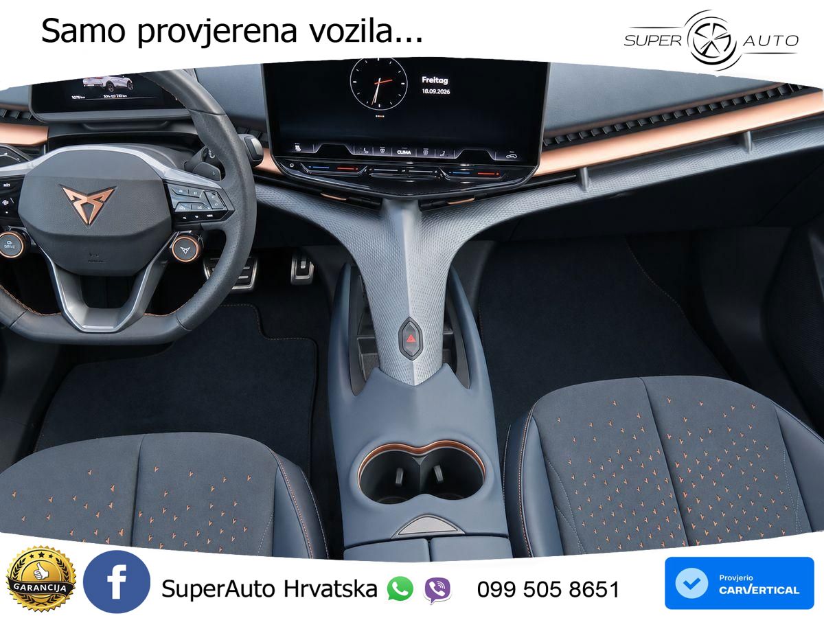 Cupra Tavascan 82 kWh (340 KS)  4WD VZ LED+GR SJED+ACC