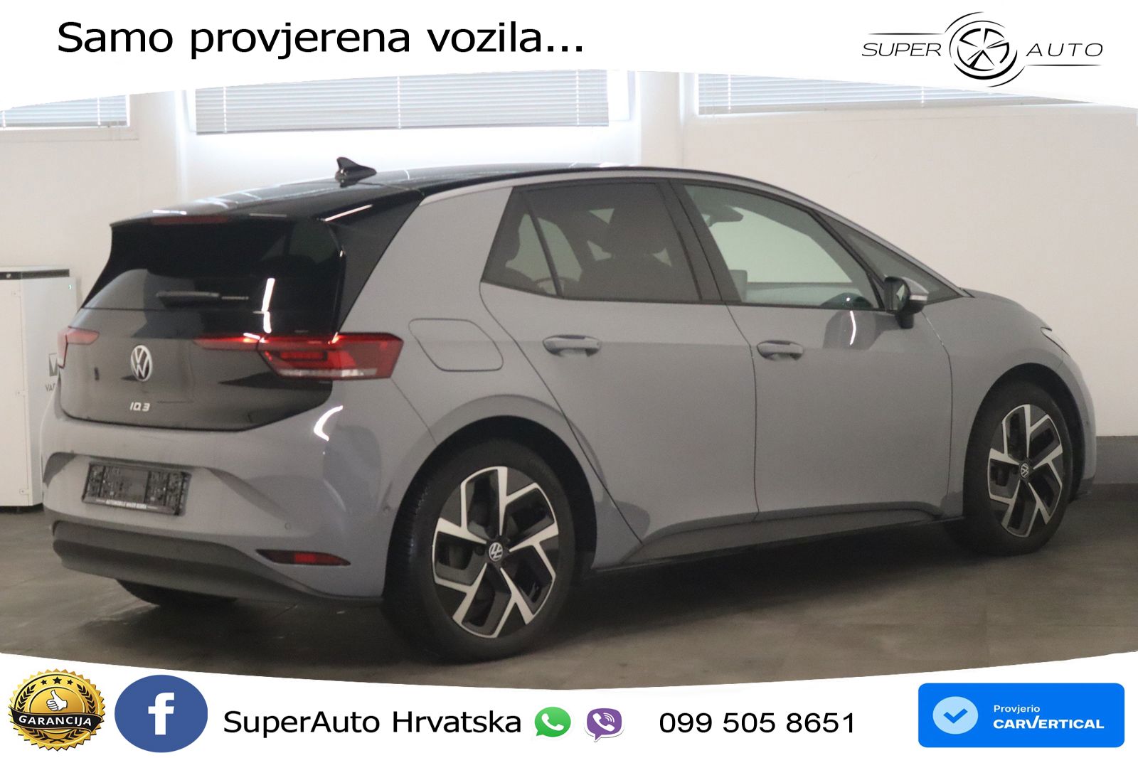 Volkswagen ID.3 Pro 62 kWh (204 KS) LED+GR SJED+ACC