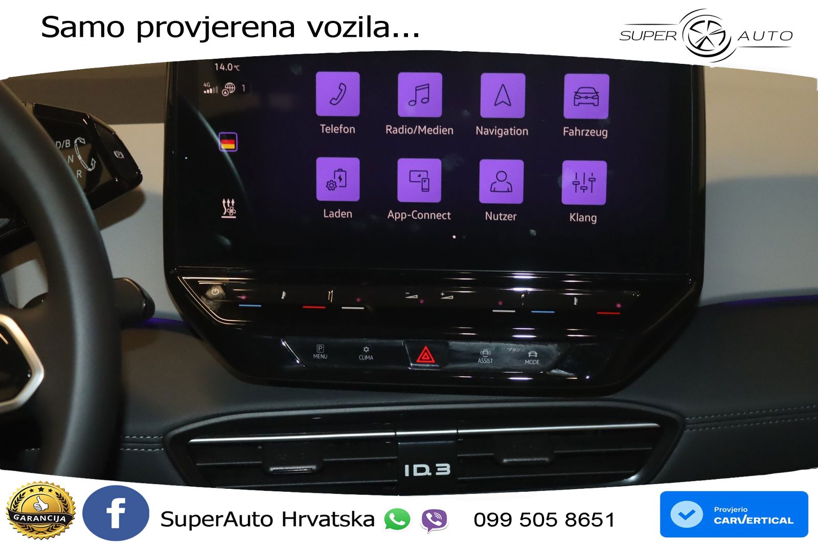 Volkswagen ID.3 Pro 62 kWh (204 KS) LED+GR SJED+ACC