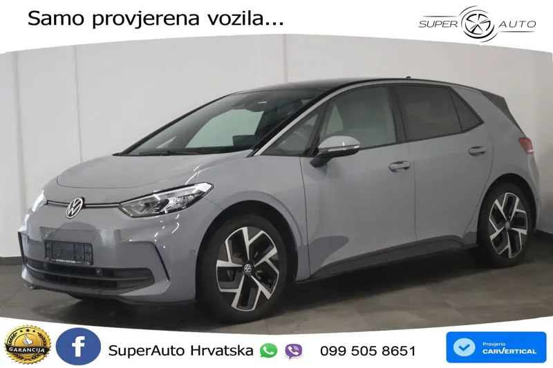 Volkswagen ID.3 Pro 62 kWh (204 KS) LED+GR SJED+ACC