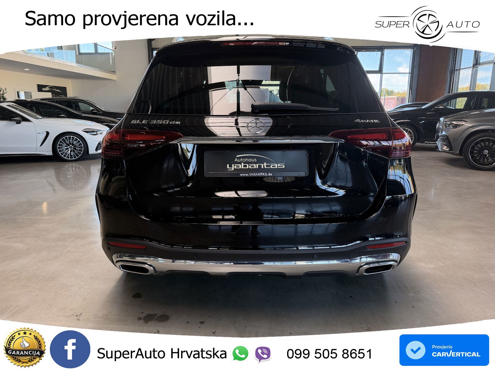 Mercedes GLE 350de (333 KS) 4MATIC 9G-TRONIC AMG ZRAČNI+ACC+GR SJED+KAM+PANO