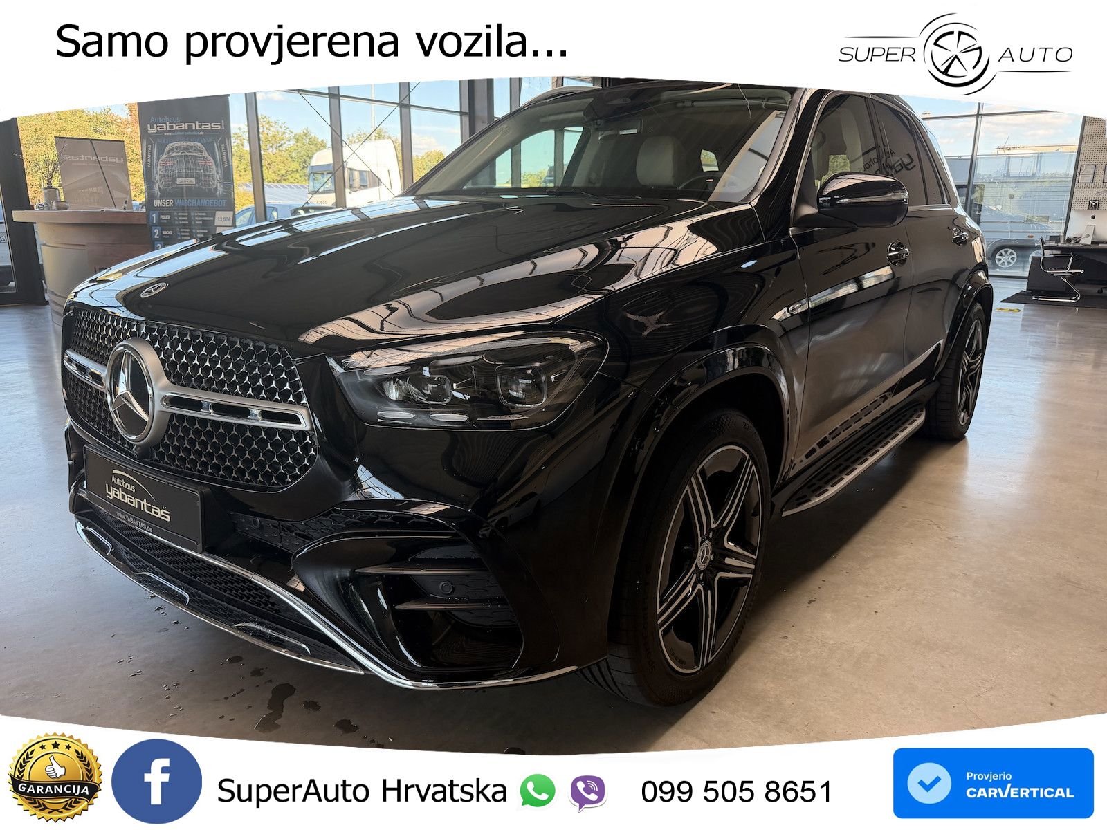 Mercedes GLE 350de (333 KS) 4MATIC 9G-TRONIC AMG ZRAČNI+ACC+GR SJED+KAM+PANO
