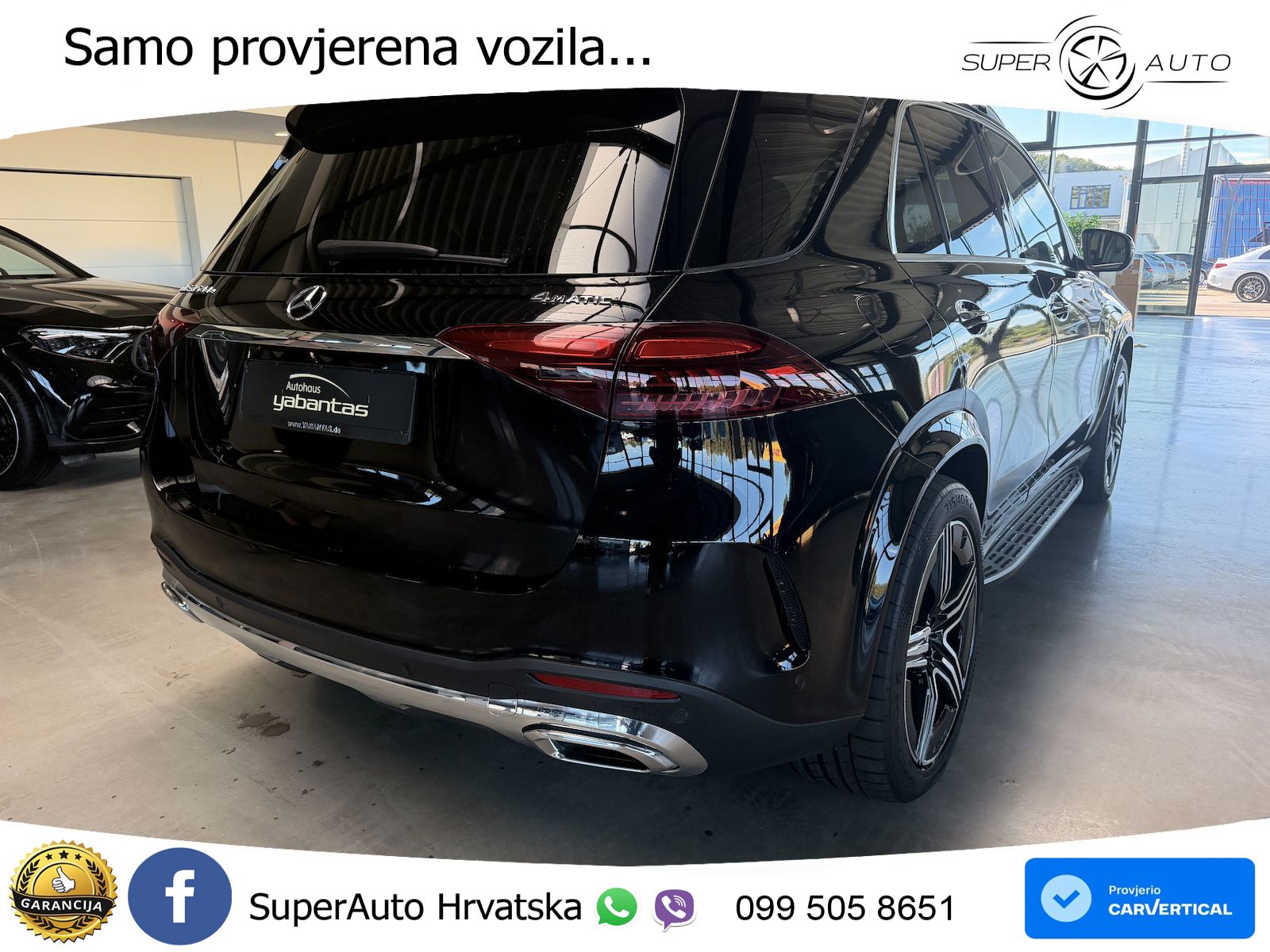 Mercedes GLE 350de (333 KS) 4MATIC 9G-TRONIC AMG ZRAČNI+ACC+GR SJED+KAM+PANO