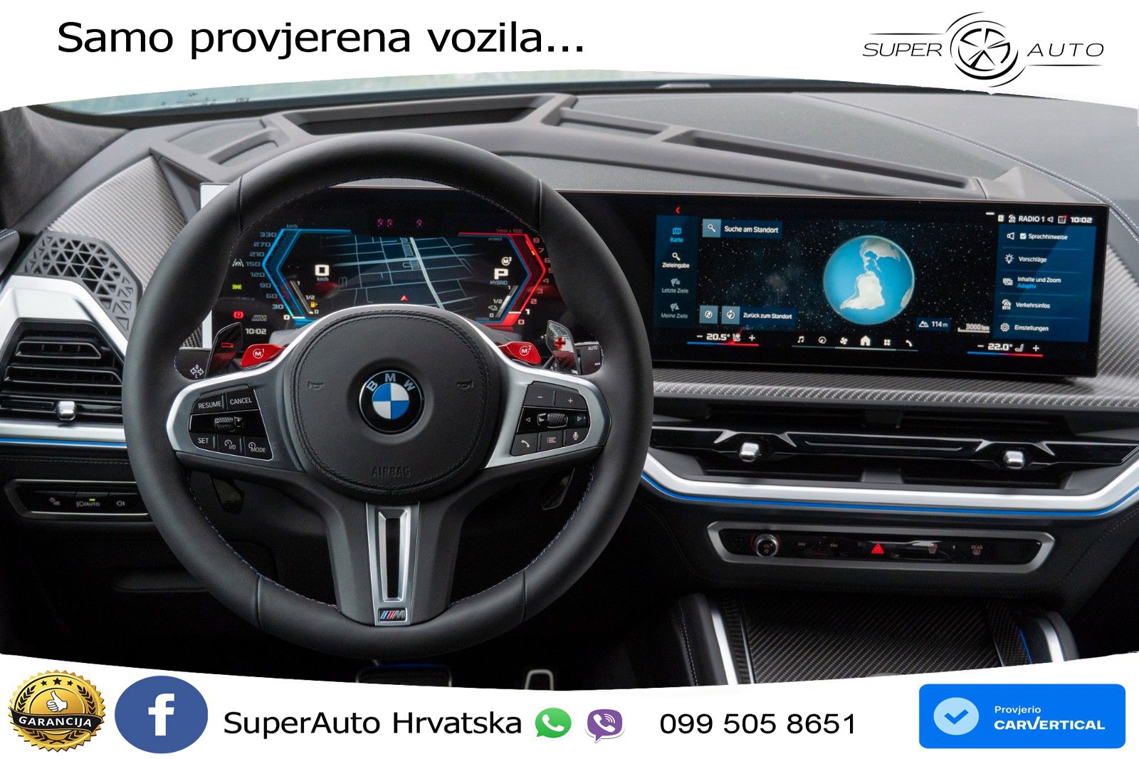 BMW XM 50e (476 KS) M xDrive M Steptronic