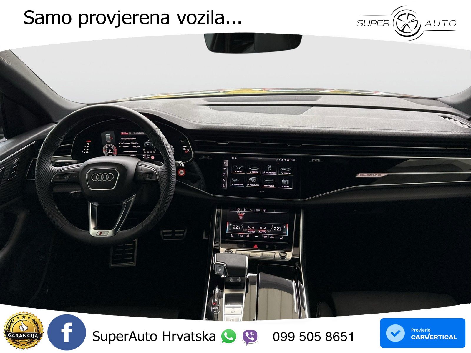 Audi Q8 50 TDI V6 (286 KS) quattro Tiptronic