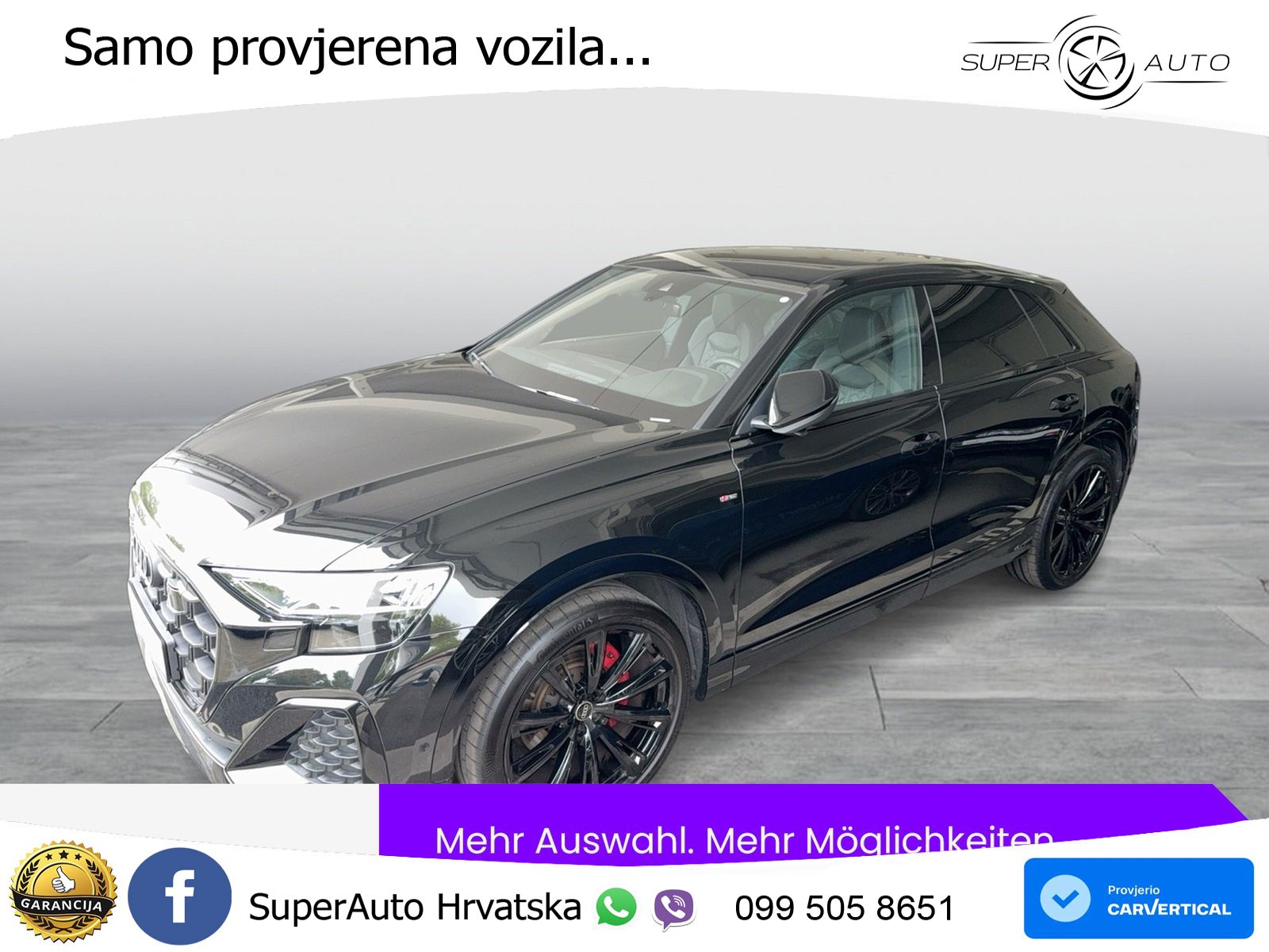 Audi Q8 50 TDI V6 (286 KS) quattro Tiptronic