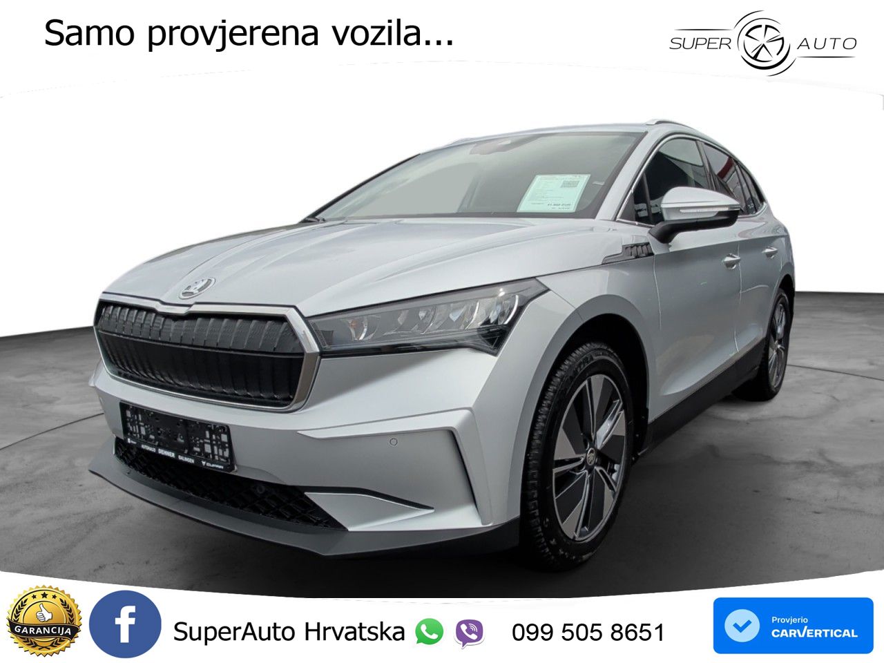 Škoda Enyaq iV 85x 82 kWh (286 KS) AWD