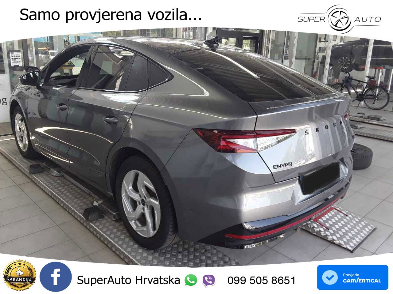 Škoda Enyaq Coupe iV RS 82 kWh (299 KS) AWD Lounge LED+GR SJED+ACC