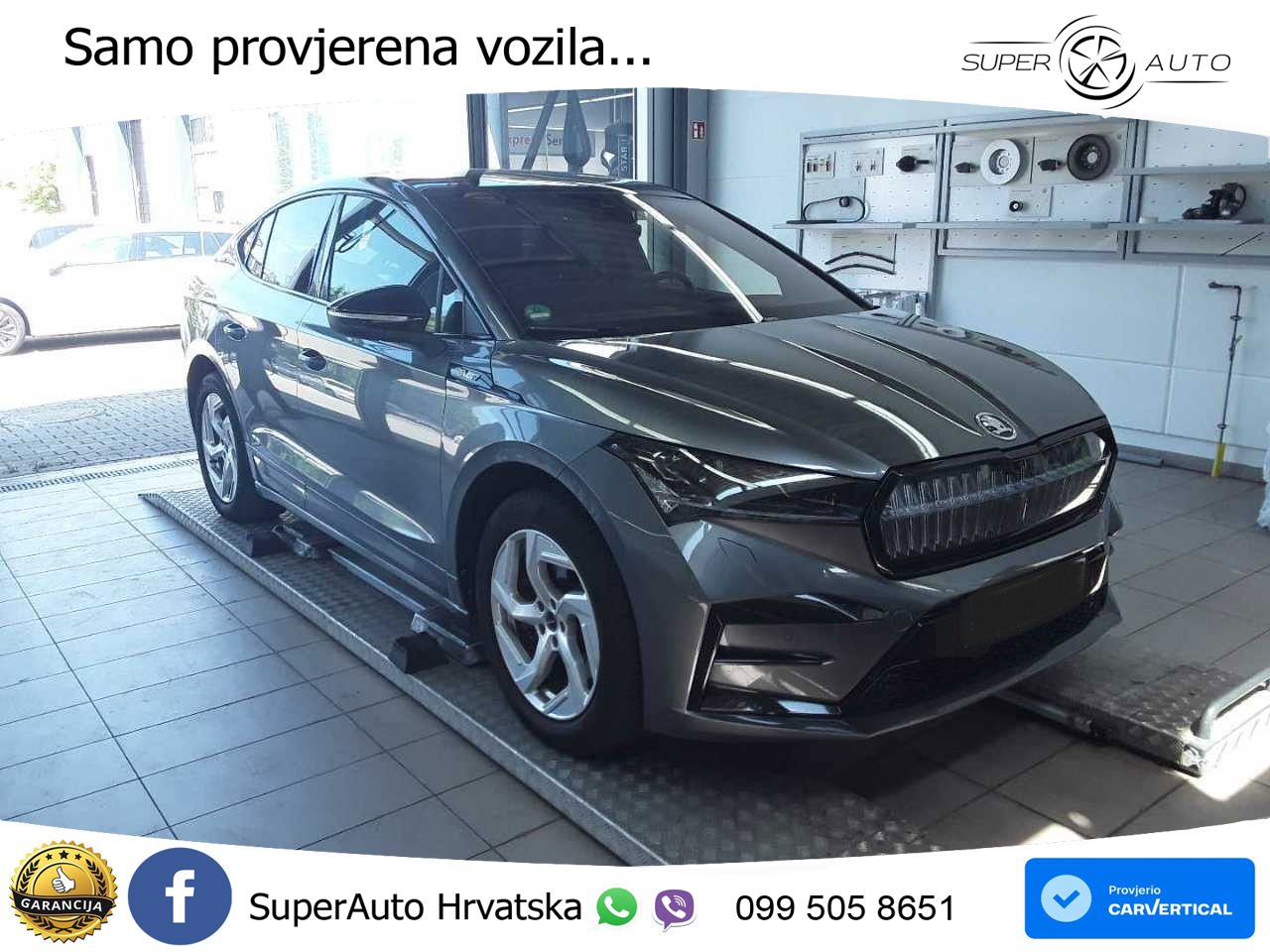 Škoda Enyaq Coupe iV RS 82 kWh (299 KS) AWD Lounge LED+GR SJED+ACC