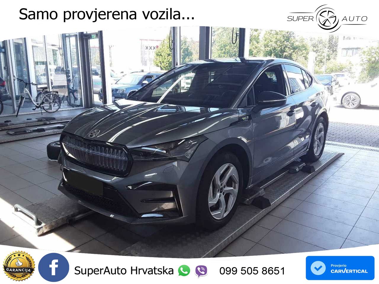 Škoda Enyaq Coupe iV RS 82 kWh (299 KS) AWD Lounge LED+GR SJED+ACC