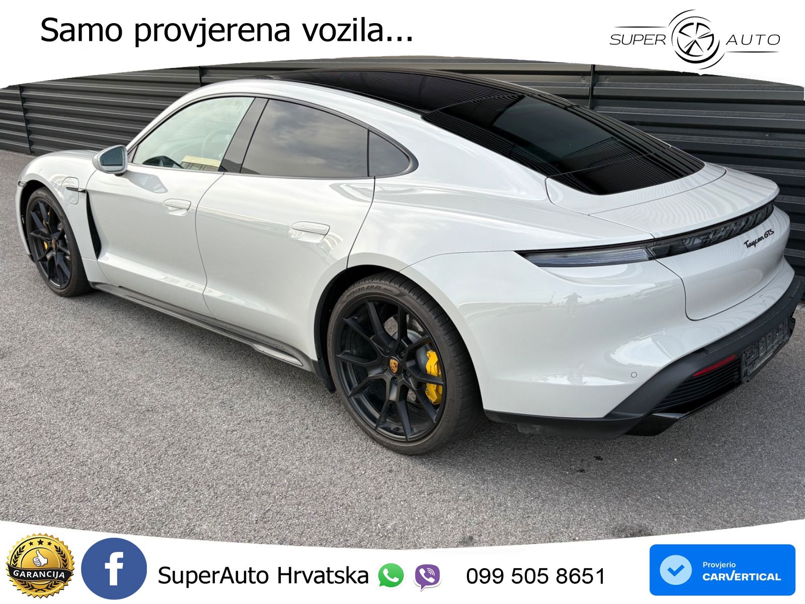 Porsche Taycan GTS Performance Plus 93.4 kWh (598 KS)