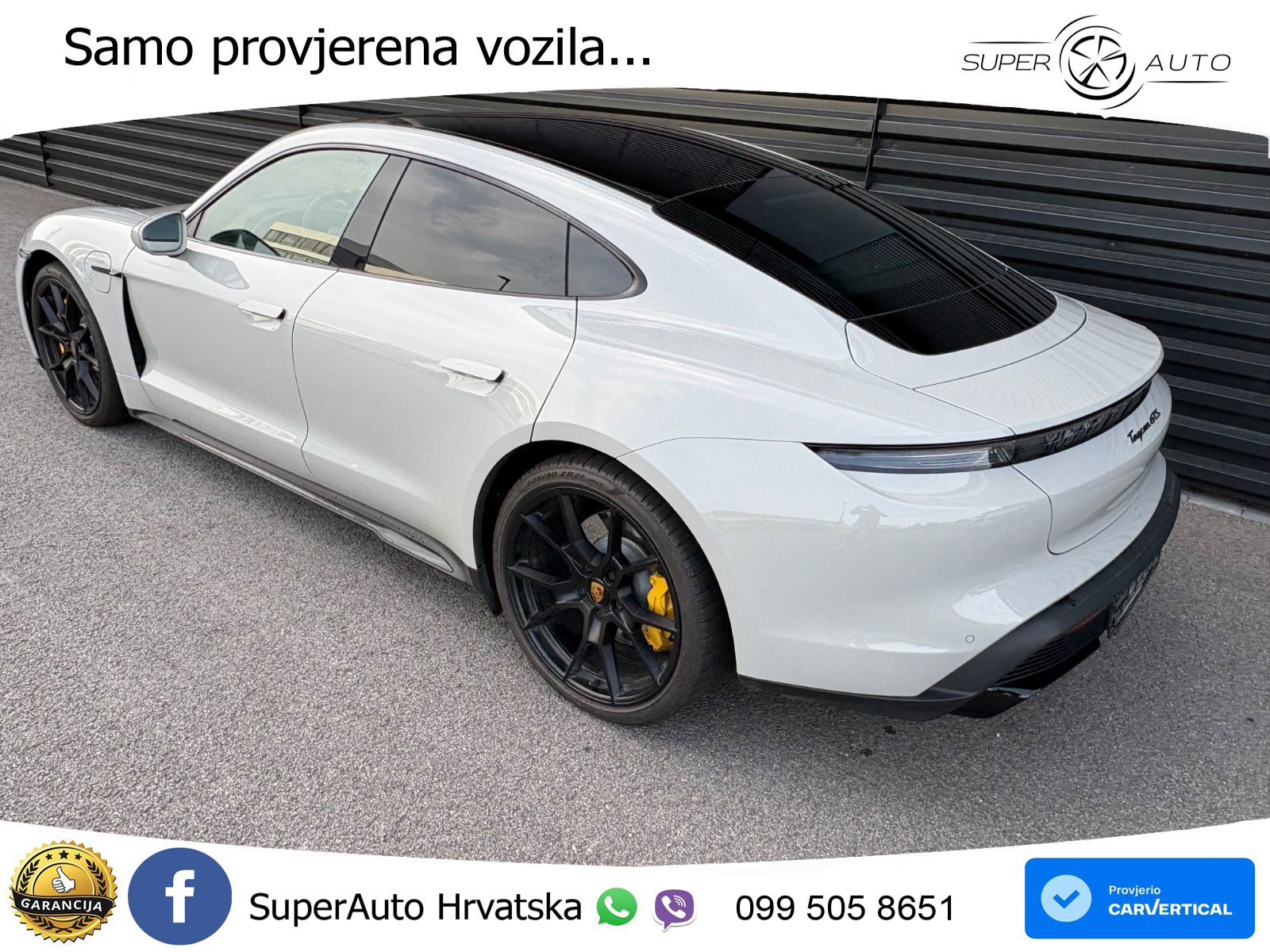 Porsche Taycan GTS Performance Plus 93.4 kWh (598 KS)