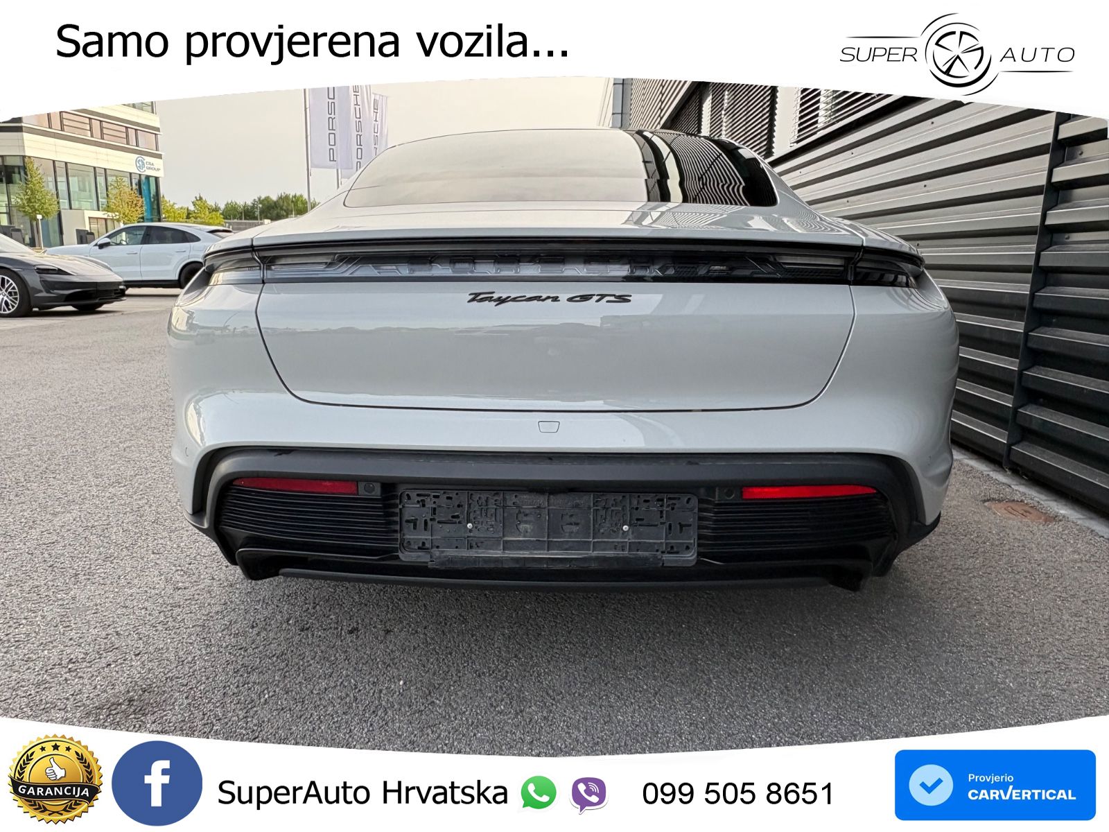Porsche Taycan GTS Performance Plus 93.4 kWh (598 KS)