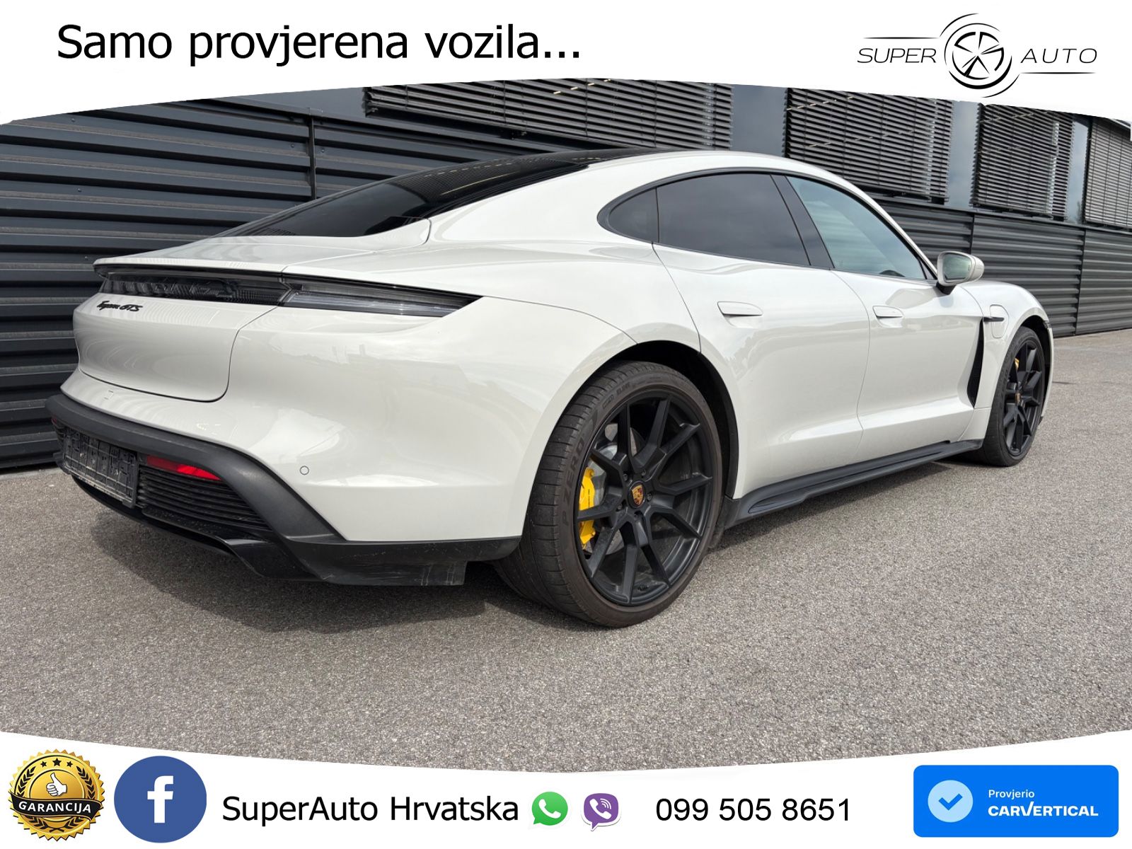 Porsche Taycan GTS Performance Plus 93.4 kWh (598 KS)