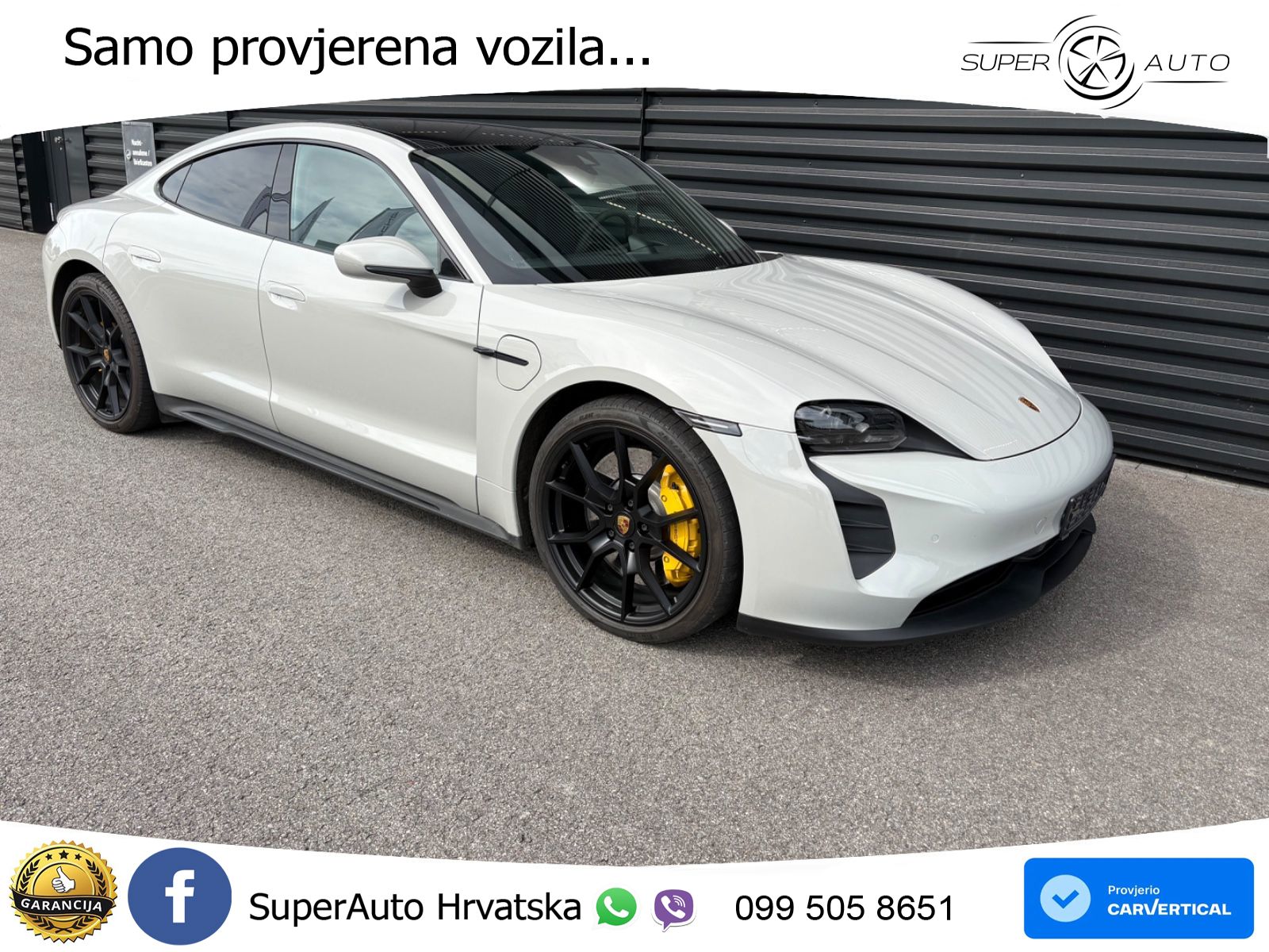 Porsche Taycan GTS Performance Plus 93.4 kWh (598 KS)