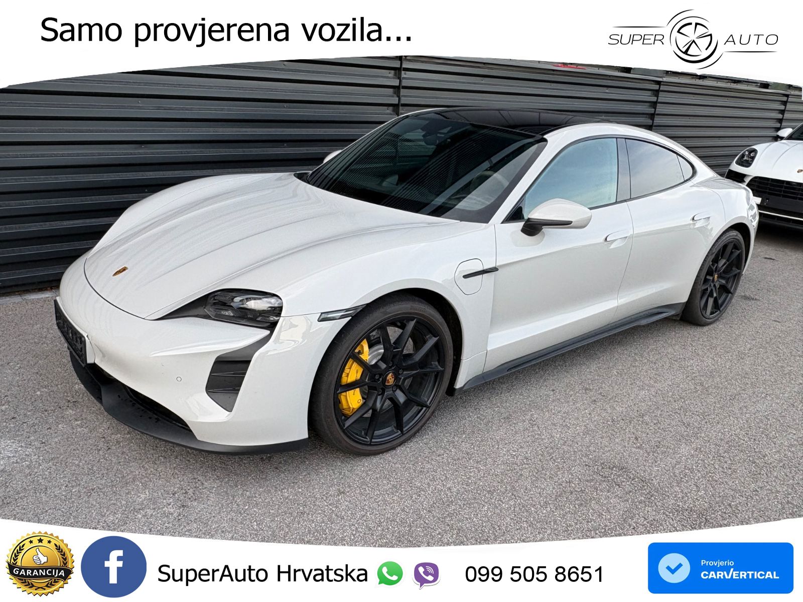 Porsche Taycan GTS Performance Plus 93.4 kWh (598 KS)