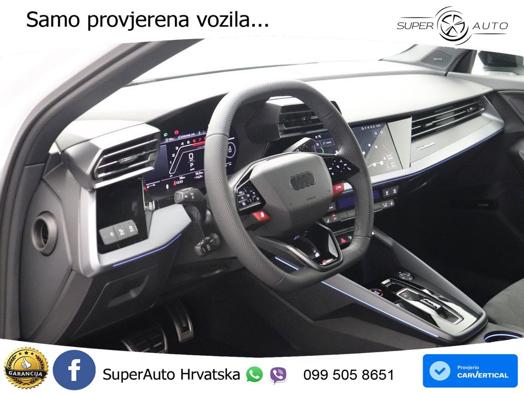 Audi RS3 Sportback 2.5 TFSI (400 KS) quattro S tronic LED+GR SJED+ACC