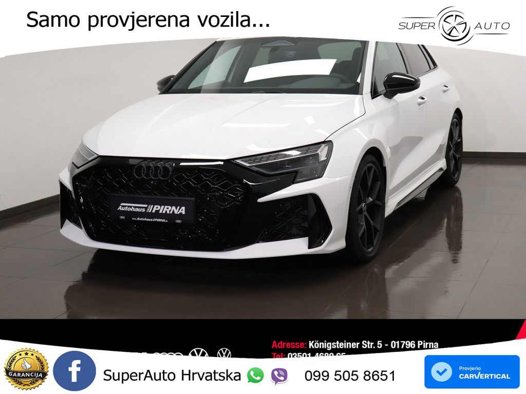Audi RS3 Sportback 2.5 TFSI (400 KS) quattro S tronic LED+GR SJED+ACC