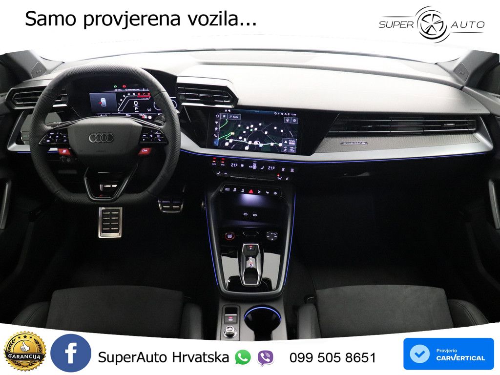 Audi RS3 Sportback 2.5 TFSI (400 KS) quattro S tronic LED+GR SJED+ACC