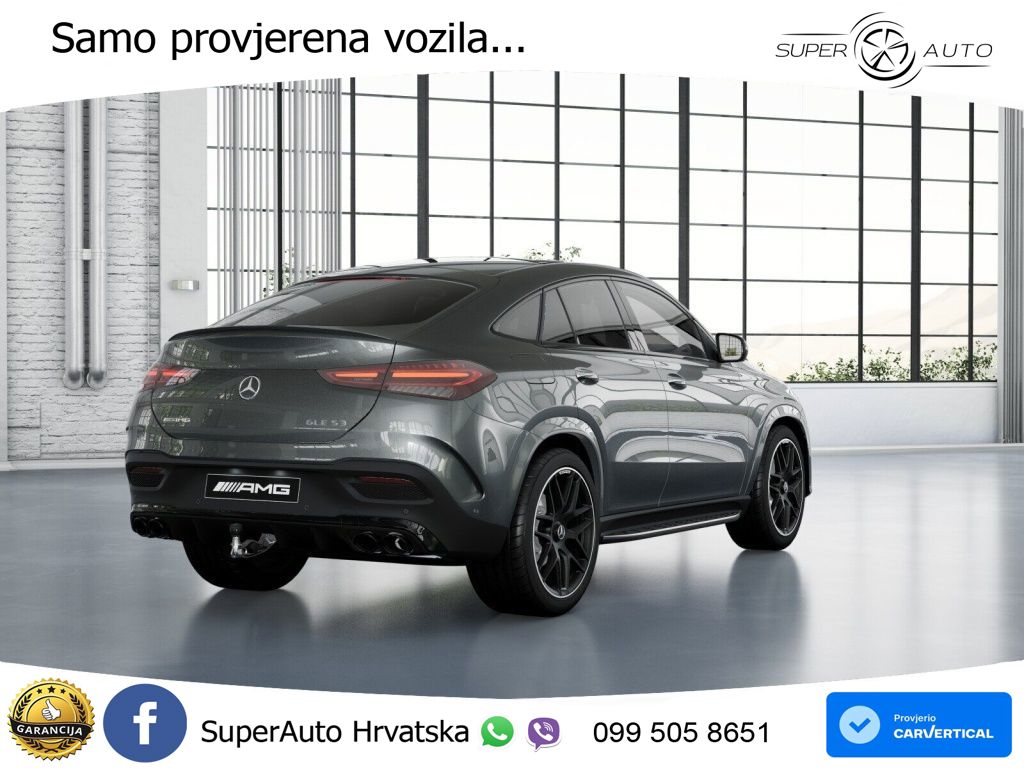 Mercedes AMG GLE Coupe 53 (435 KS) EQ Boost 4MATIC+ AMG SPEEDSHIFT TCT 9G