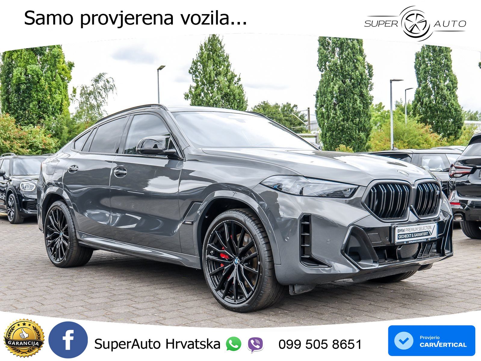 BMW X6 M60i V8 (530 KS) xDrive Steptronic M Sport LED+GR SJED+ACC