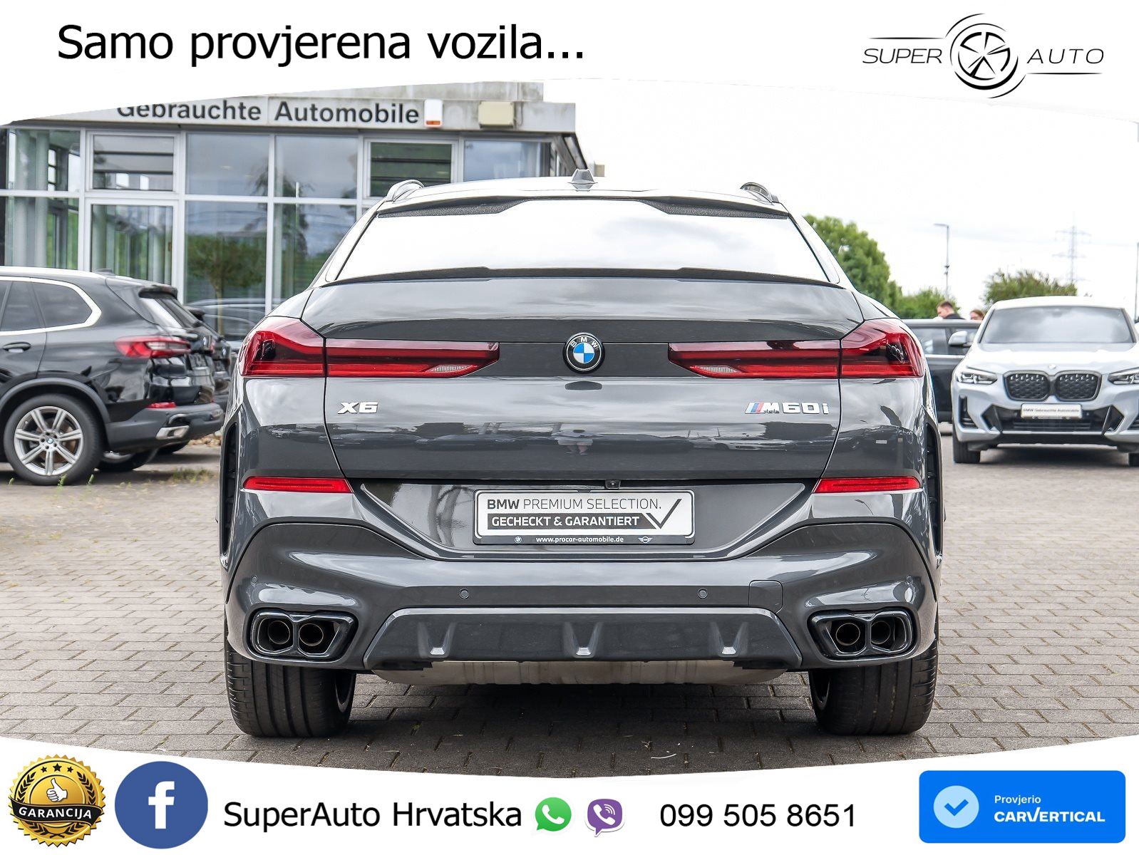 BMW X6 M60i V8 (530 KS) xDrive Steptronic M Sport LED+GR SJED+ACC