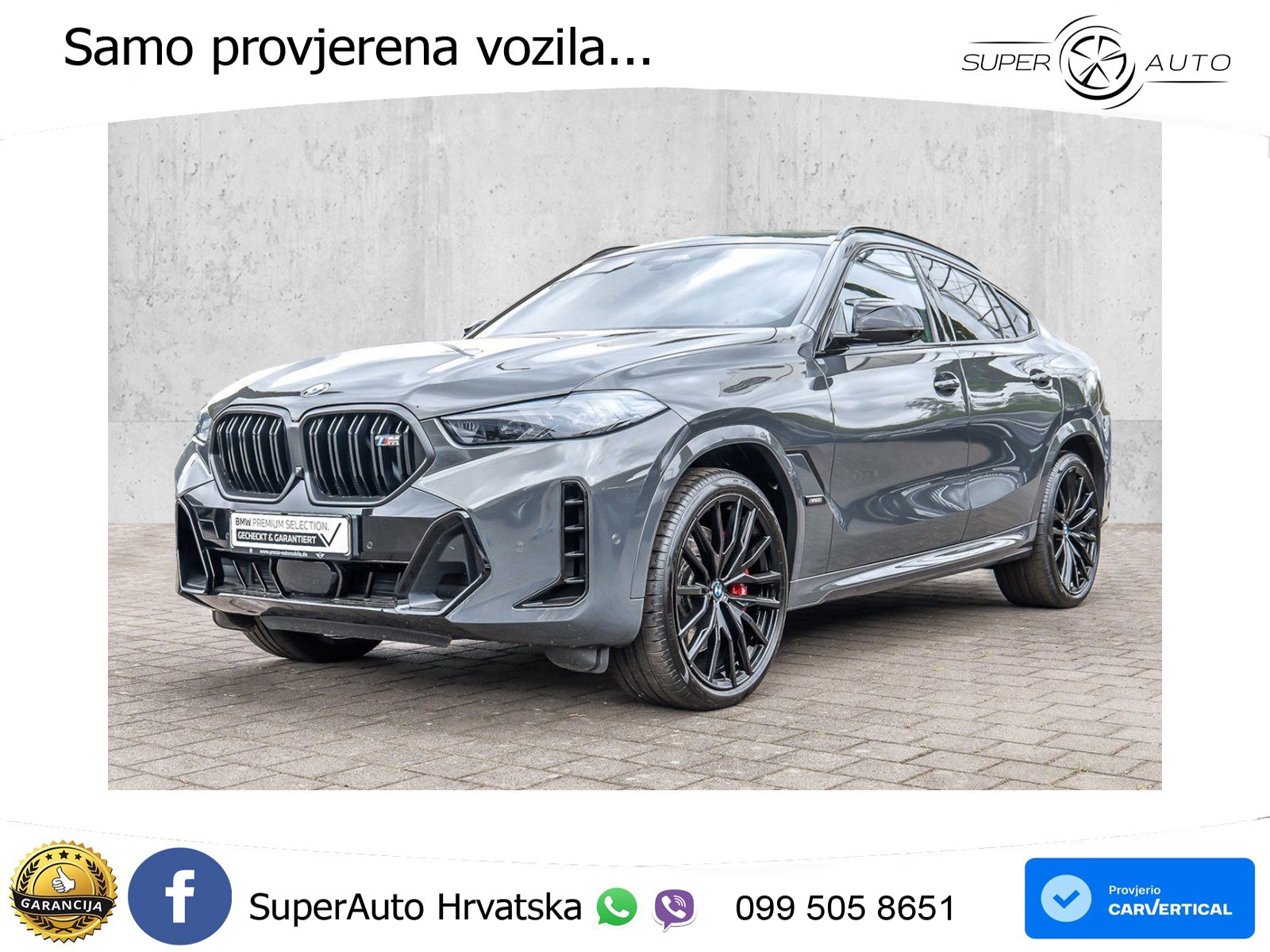 BMW X6 M60i V8 (530 KS) xDrive Steptronic M Sport LED+GR SJED+ACC
