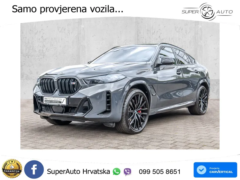 BMW X6 M60i V8 (530 KS) xDrive Steptronic M Sport LED+GR SJED+ACC