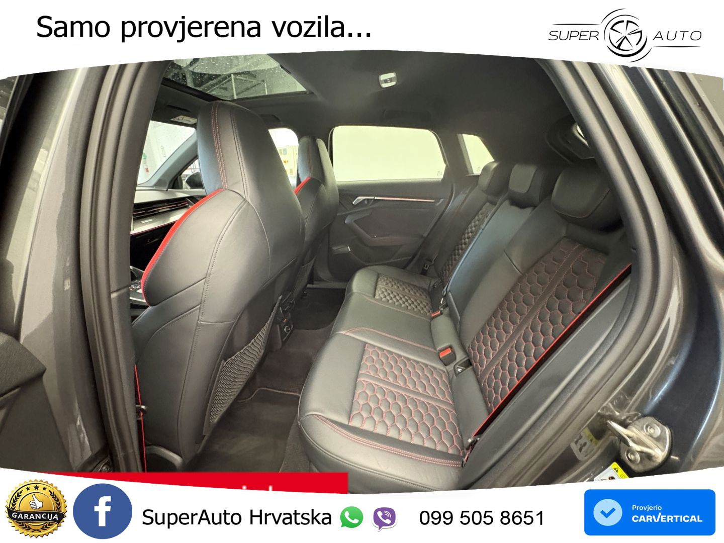 Audi RS3 Sedan 2.5 TFSI (400 KS) quattro S tronic LED+GR SJED+ACC