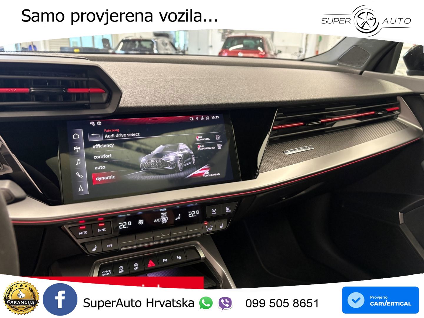 Audi RS3 Sedan 2.5 TFSI (400 KS) quattro S tronic LED+GR SJED+ACC