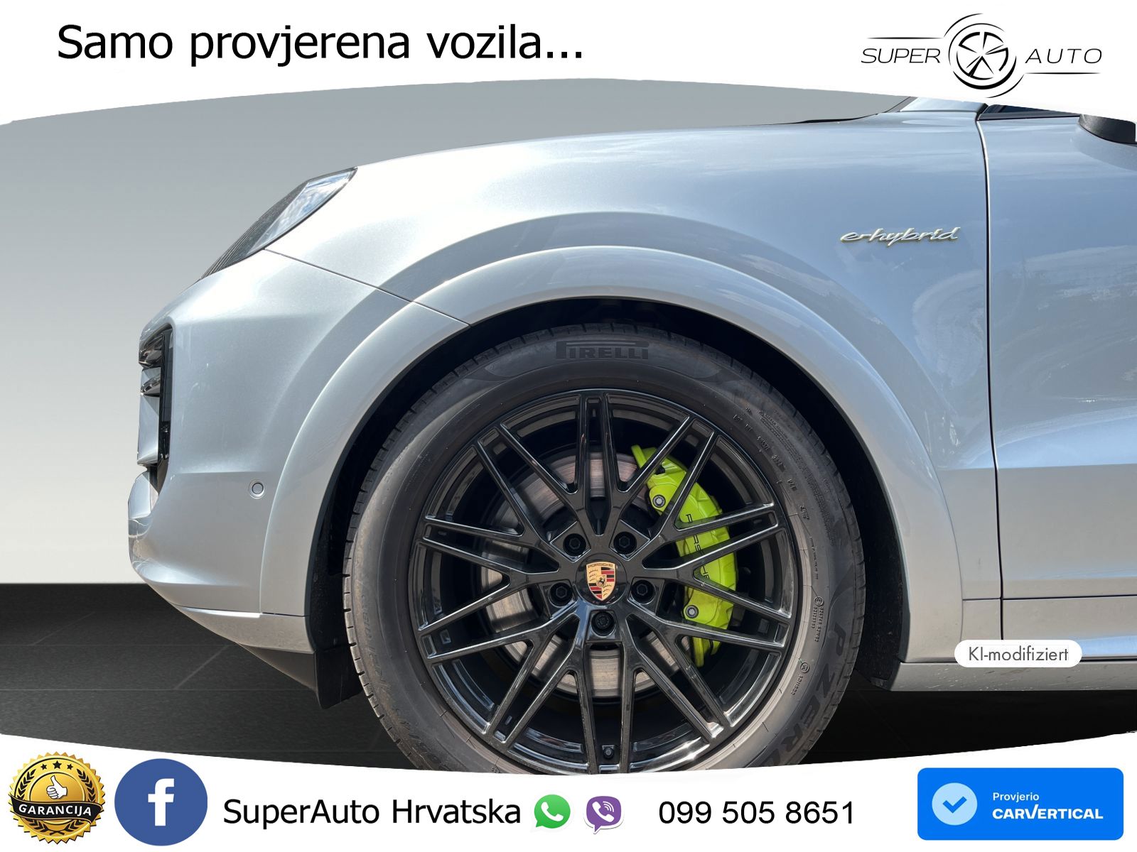 Porsche Cayenne 3.0 V6 (470 KS) E-Hybrid Tiptronic S